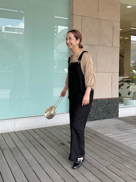 「とろみシャツ」｜seinoooさん（レディース・160cm）の秋コーディネート