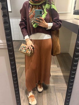 「FENDI（フェンディ）のアイテム（バッグ）」を使った、Fashion junky  さん（レディース・160cm）の春コーディネート