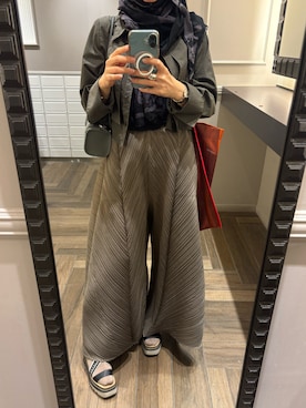 「アイテム（トートバッグ、オレンジ系）」を使った、Fashion junky  さん（レディース・160cm）の夏コーディネート