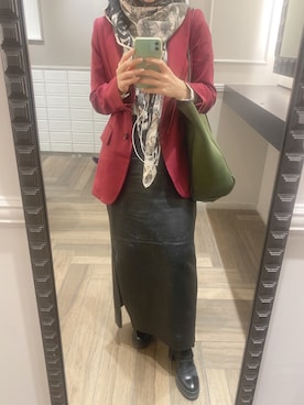 「MM6 Maison Margiela（ｴﾑｴﾑｼｯｸｽ ﾒｿﾞﾝ ﾏﾙｼﾞｪﾗ）のアイテム（ジャケット/アウター）」を使った、Fashion junky  さん（レディース・160cm）の春コーディネート