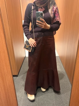 「CELINE（セリーヌ）のアイテム（ショルダーバッグ）」を使った、Fashion junky  さん（レディース・160cm）の秋コーディネート