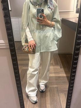 「CLANE（クラネ）のアイテム」を使った、Fashion junky  さん（レディース・160cm）の春コーディネート