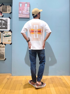 NAKAJI_BFさん（メンズ・174cm）の夏コーディネート