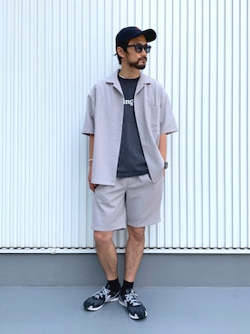 NAKAJI_BFさん（メンズ・174cm）の夏コーディネート