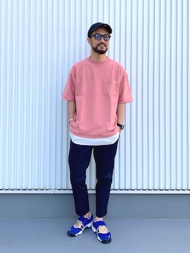 NAKAJI_BFさん（メンズ・174cm）の夏コーディネート