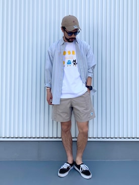 NAKAJI_BFさん（メンズ・174cm）の夏コーディネート