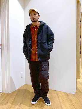 「マイベストコーデ2022」｜「アイテム（スリッポン）」を使った、NAKAJI_BFさん（メンズ・174cm）の冬コーディネート