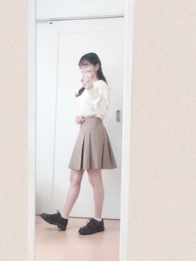 「アイテム（その他シューズ）」を使った、kaede．さん（レディース・149cm）の春コーディネート