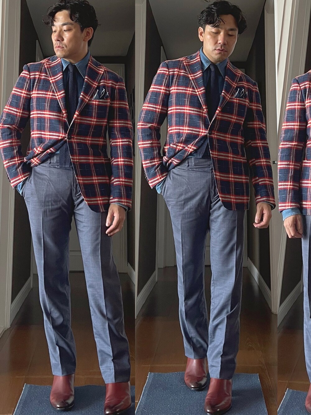 楽天市場】エトロ ETRO SLIM FIT テーラード スーツ 2Bシングル