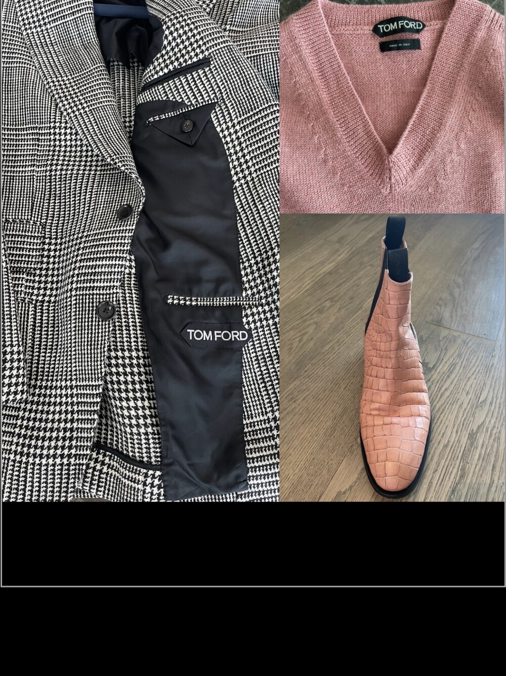 「TOM FORDのアイテム（スーツジャケット、その他）」を使った、kennyphkさん（メンズ・169cm）の秋コーディネートの1枚目の写真