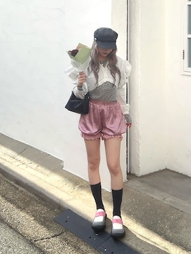 「Rohwel（ローウェル）のアイテム」を使った、ｋｏｔｏｋａさん（レディース・154cm）の秋コーディネート