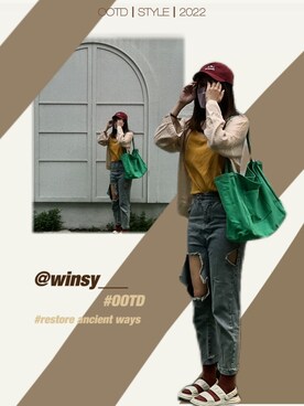 シン✎森森さんのコーディネート