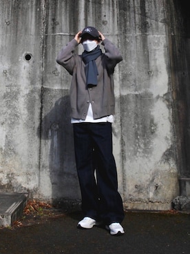 杜崎さん（メンズ・174cm）の冬コーディネート