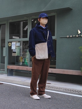 杜崎さん（メンズ・173cm）の秋コーディネート