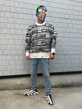 Diesel ディーゼル のスニーカーを使ったメンズ人気ファッションコーディネート Wear