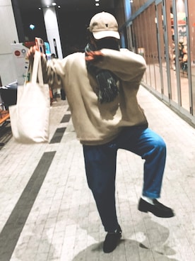 「PATRICK COX（パトリック・コックス）のアイテム（シューズ）」を使った、NNさん（メンズ・165cm）の秋コーディネート