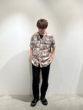 「allsaints原宿」｜Yuto  ALLSAINTSさん（メンズ・171cm）の春コーディネート