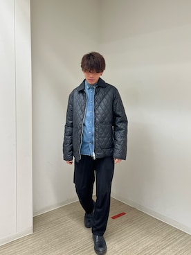 「ALLSAINTS（オールセインツ）のアイテム（その他アウター）」を使った、Yuto  ALLSAINTSさん（メンズ・171cm）の冬コーディネート