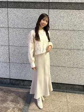 「CLEIO（クレイオ）のアイテム」を使った、rinaさん（レディース・161cm）の秋コーディネート
