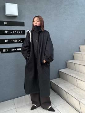 mihayashiryokoさん(レディース・158cm)の冬コーディネート