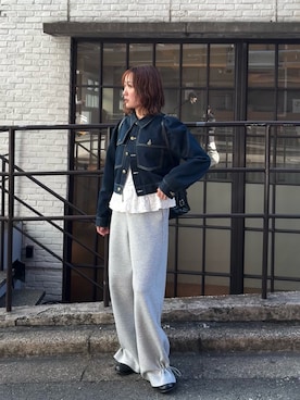 「アイテム（トートバッグ）」を使った、mihayashiryokoさん（レディース・159cm・20代）の冬コーディネート