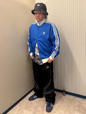 「adidas（アディダス）のアイテム（帽子）」を使った、MSさん（メンズ・164cm）の秋コーディネート