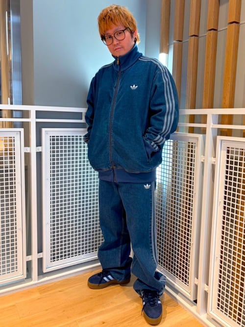 アディカラー デニム ファイヤーバードパンツ / アディダスオリジナル