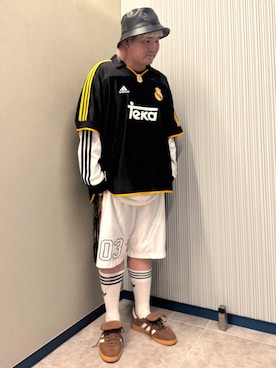 「ゲームシャツ」｜MSさん（メンズ・164cm）の夏コーディネート