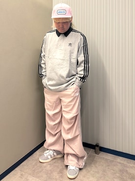 「アイテム（ポロシャツ）」を使った、MSさん（メンズ・164cm）の秋コーディネート