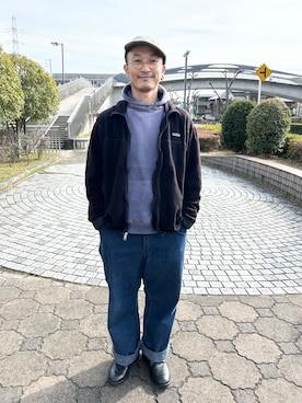 「Eddie Bauer（エディーバウアー）のアイテム」を使った、アイアンビンテージさん（メンズ・170cm）の春コーディネート