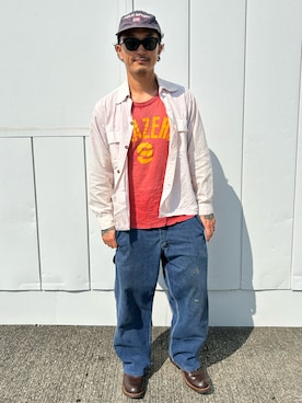 「古着MIX」｜アイアンビンテージさん（メンズ・170cm・40代）の秋コーディネート