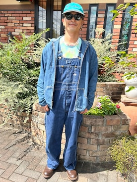 「Champion（チャンピオン）のアイテム」を使った、アイアンビンテージさん（メンズ・170cm）の秋コーディネート