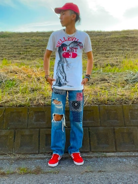 「LABRAT（ラブラット）のアイテム」を使った、westwood0318さん（メンズ・170cm）の秋コーディネート