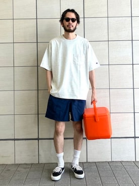 「COLEMAN（コールマン）のアイテム」を使った、bprbeamsさん（メンズ・180cm）の春コーディネート