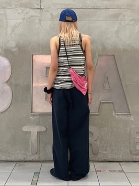 「bpr BEAMS（ビーピーアール ビームス ）のアイテム」を使った、bprbeamsさん（レディース・168cm）の夏コーディネート