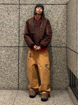 「アイテム（サンダル）」を使った、bprbeamsさん（メンズ・181cm）の秋コーディネート