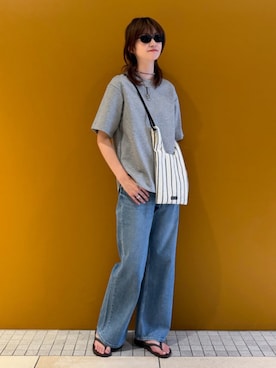 「bpr BEAMS（ビーピーアール ビームス ）のアイテム」を使った、bprbeamsさん（レディース・173cm）の夏コーディネート