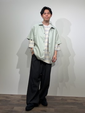 「コーチジャケット」｜kai0053さん（メンズ・166cm）の春コーディネート