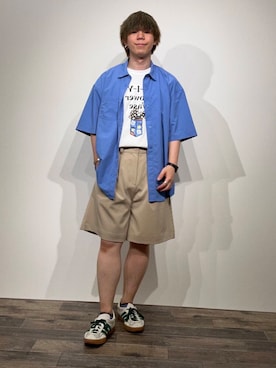 「グラフィックt」｜kai0053さん（メンズ・166cm）の夏コーディネート