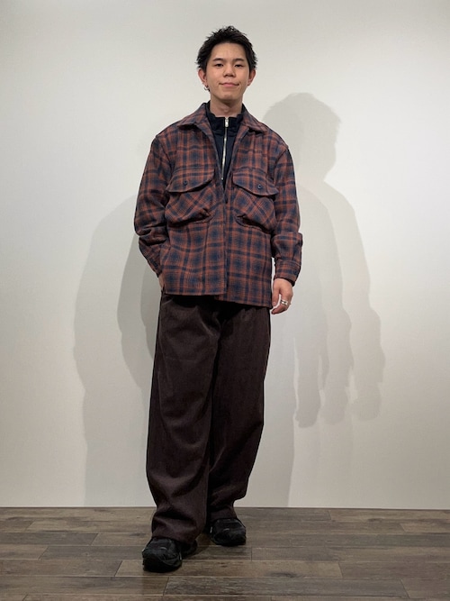 セール】ヘビーネルチェックシャツジャケット（その他アウター