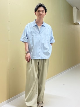 「センスオブプレイス」｜kai0053さん（メンズ・166cm）の夏コーディネート
