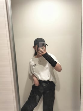 「アイテム（Tシャツ/カットソー）」を使った、Airi🐬さん（レディース・162cm）の夏コーディネート