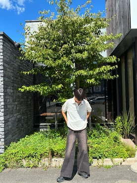 「H&M（エイチ・アンド・エム）のアイテム」を使った、倉庫さん（メンズ・175cm）の夏コーディネート