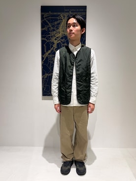 「LAVENHAM（ラベンハム）のアイテム」を使った、Lavenham ミント神戸さん（メンズ・168cm）の春コーディネート