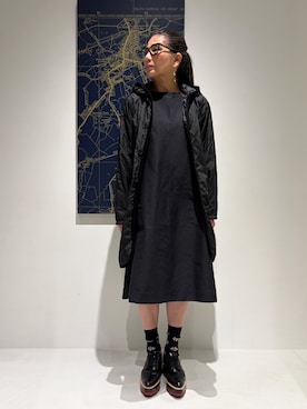 「キルティングコート」｜Lavenham ミント神戸さん（レディース・163cm）の春コーディネート