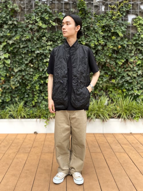 Unwadded Gathered Waist Mickfield Mens / アンワディッド ギャザード ウエスト ミックフィールド メンズ
