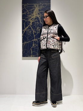 「イギリス」｜Lavenham ミント神戸さん（レディース・163cm）の春コーディネート