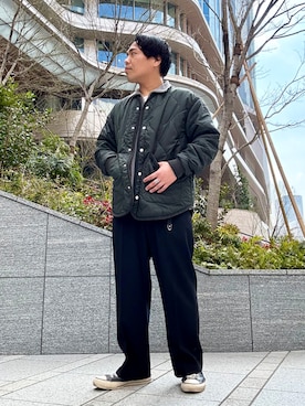 「LAVENHAM（ラベンハム）のアイテム」を使った、Lavenham　ニュウマン高輪さん（メンズ・170cm）の春コーディネート