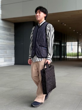 Lavenham ニュウマン高輪さん(メンズ・172cm)の夏コーディネート