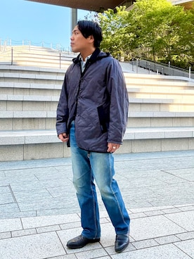 「LAVENHAM（ラベンハム）のアイテム」を使った、Lavenham　ニュウマン高輪さん（メンズ・170cm）の春コーディネート